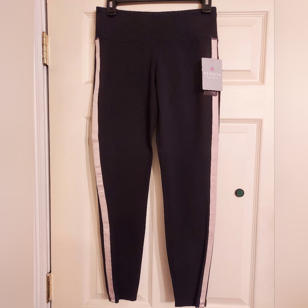 NWT $79 Athleta Tux Chaturanga Tights, Leggings. Sz M